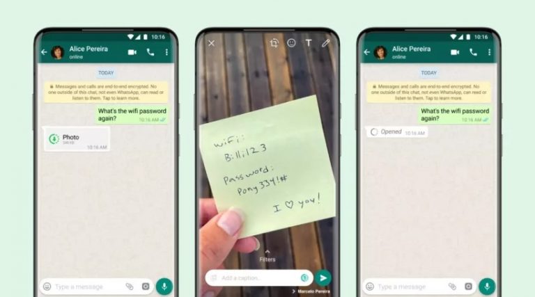WhatsApp finalmente está implementando el modo Ver una vez